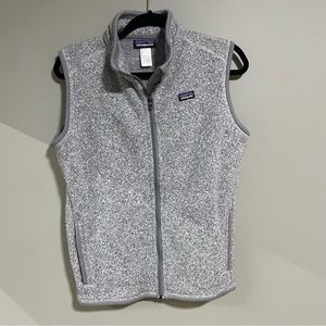 Patagonia Better Sweater Vest Grey Zip-up